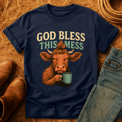 Bless This Mess Cows T-Shirt