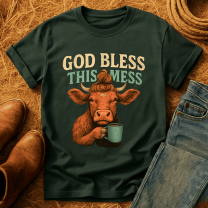 Bless This Mess Cows T-Shirt