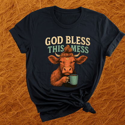 Bless This Mess Cows T-Shirt