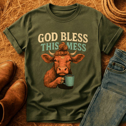 Bless This Mess Cows T-Shirt