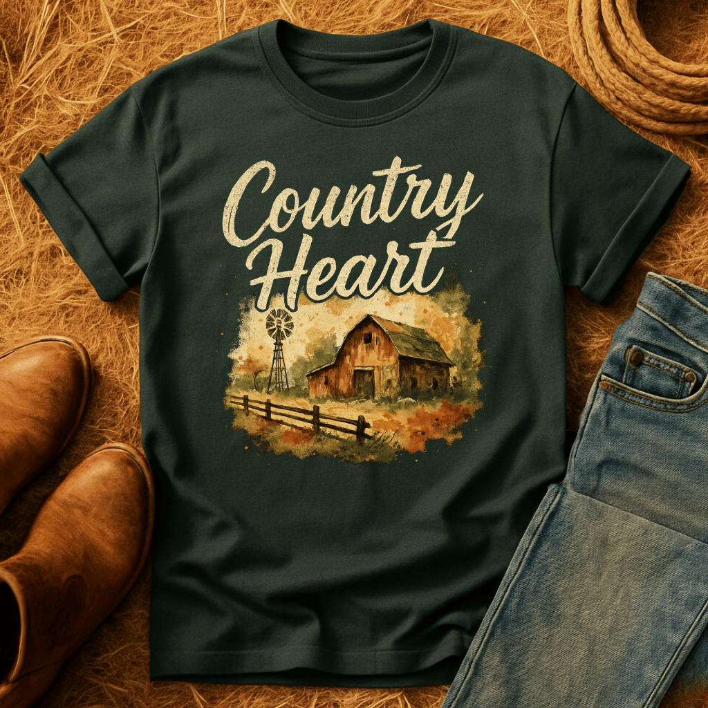 Country Heart T-Shirt
