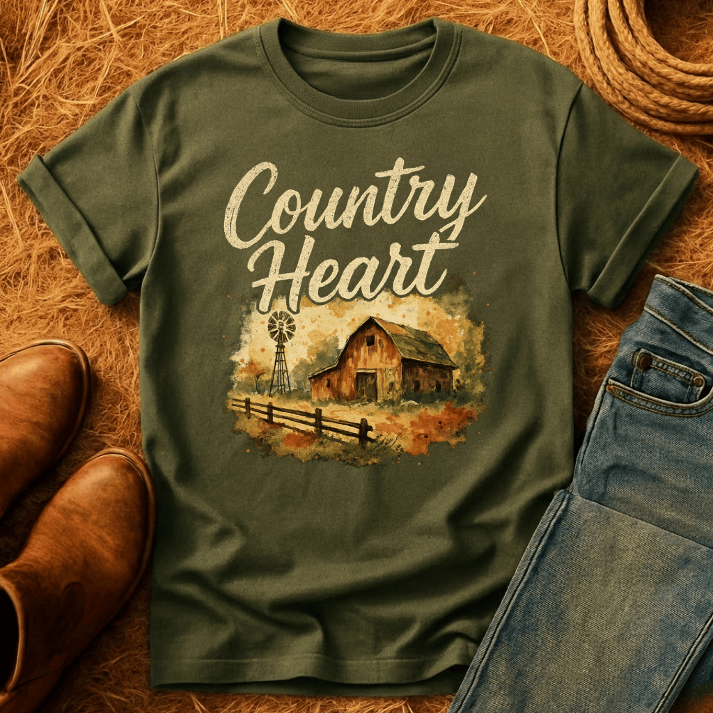 Country Heart T-Shirt