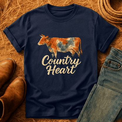 Country Heart Cows T-Shirt