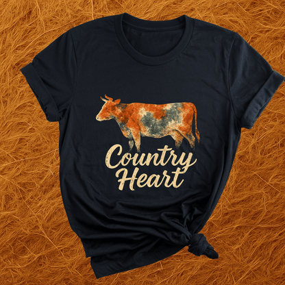 Country Heart Cows T-Shirt