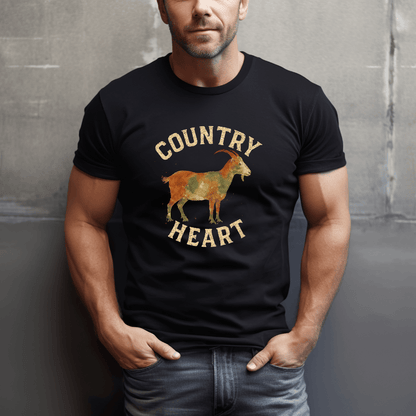 Country Heart Goat T-Shirt