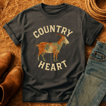 Country Heart Goat T-Shirt