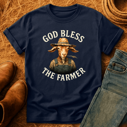 God Bless The Farmer Goats T-Shirt