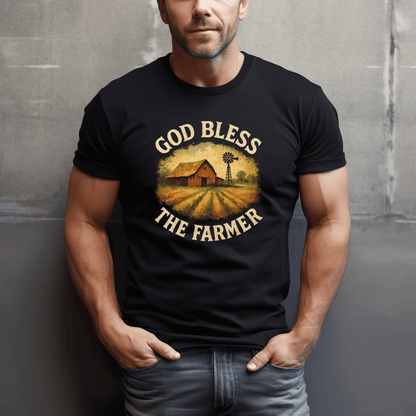 God Bless The Farmer T-Shirt