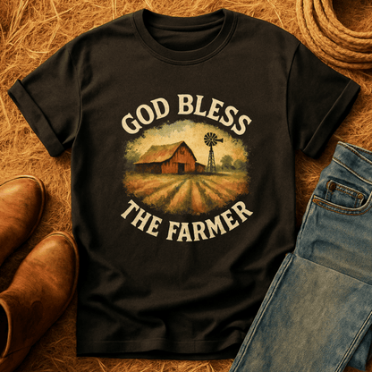 God Bless The Farmer T-Shirt