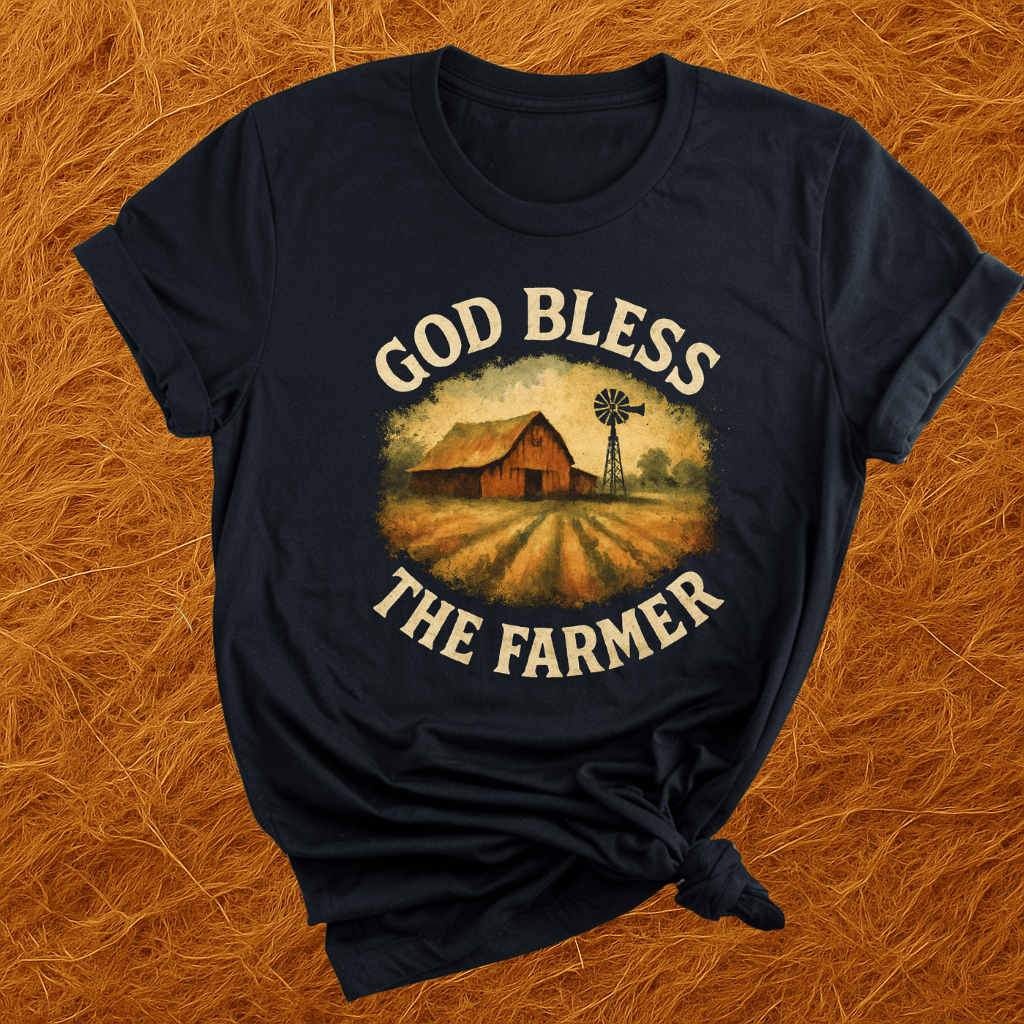 God Bless The Farmer T-Shirt
