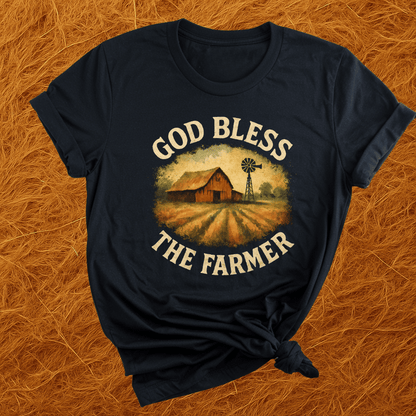 God Bless The Farmer T-Shirt