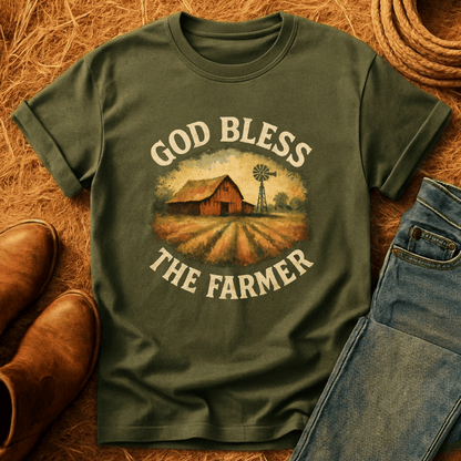 God Bless The Farmer T-Shirt