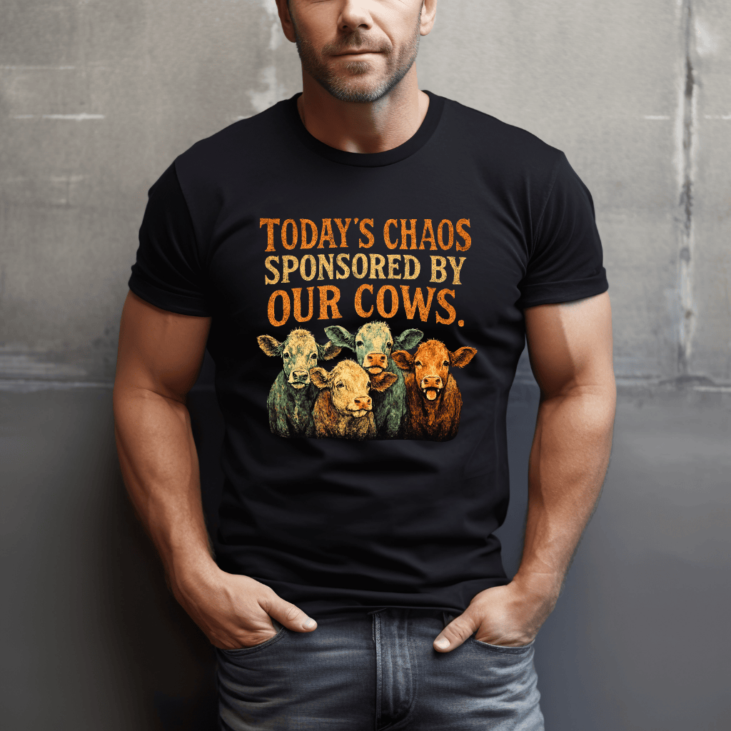 Today's Chaos, Our Cows T-Shirt
