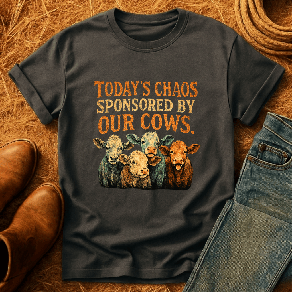 Today's Chaos, Our Cows T-Shirt