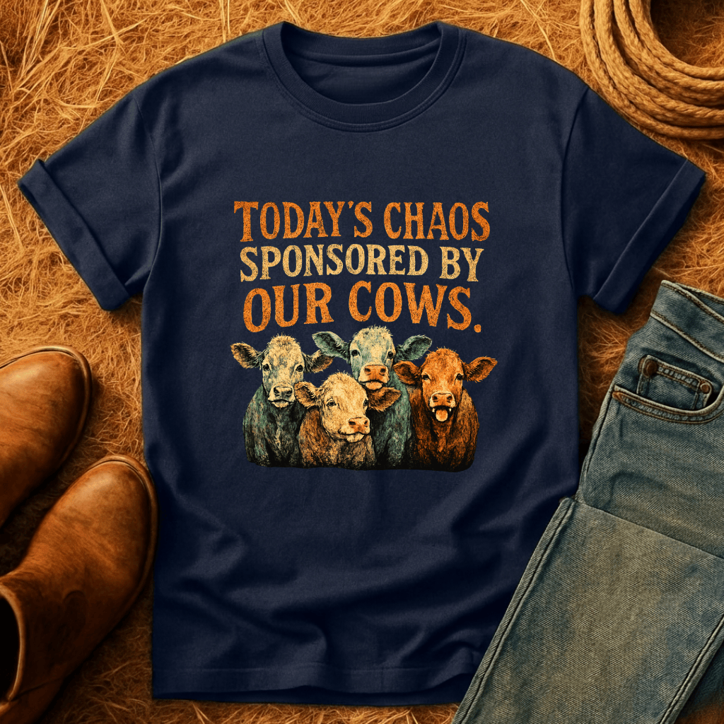 Today's Chaos, Our Cows T-Shirt