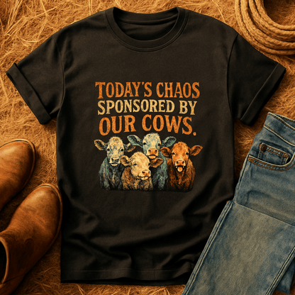 Today's Chaos, Our Cows T-Shirt
