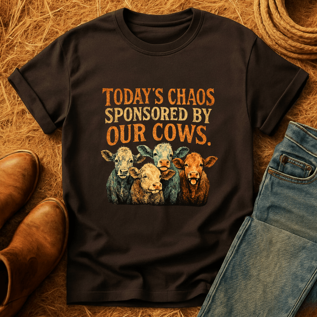 Today's Chaos, Our Cows T-Shirt