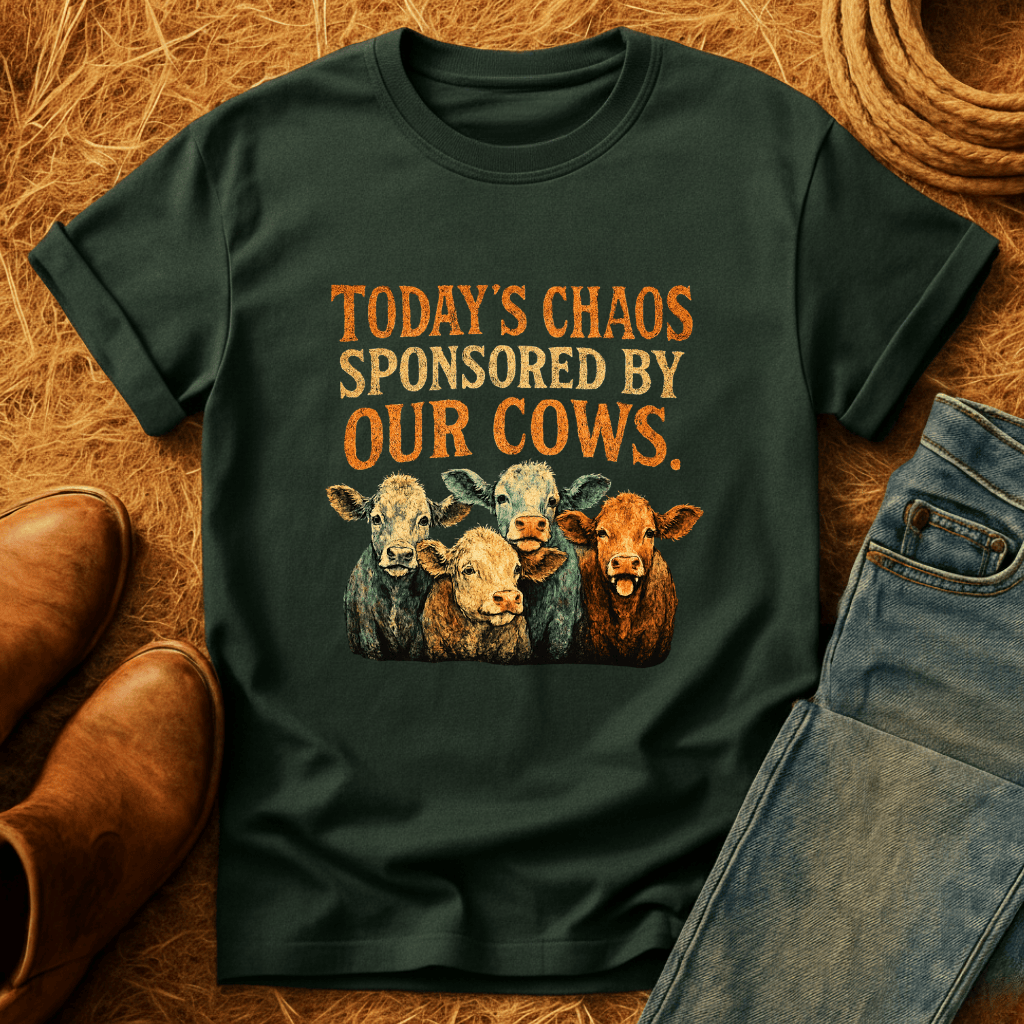 Today's Chaos, Our Cows T-Shirt