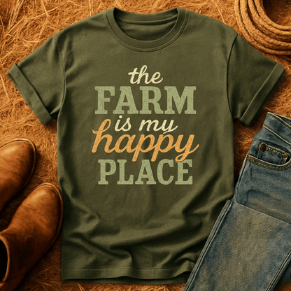 Farm Is My Happy Place T-Shirt