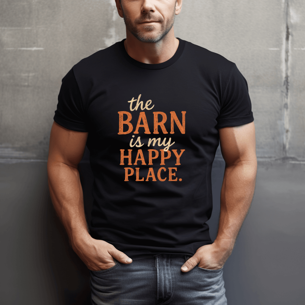Barn Is My Happy Place T-Shirt