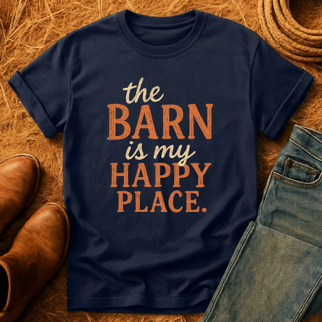 Barn Is My Happy Place T-Shirt