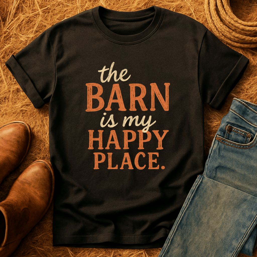 Barn Is My Happy Place T-Shirt