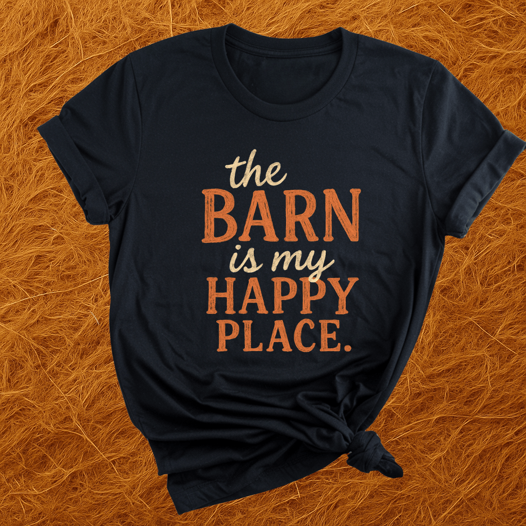 Barn Is My Happy Place T-Shirt
