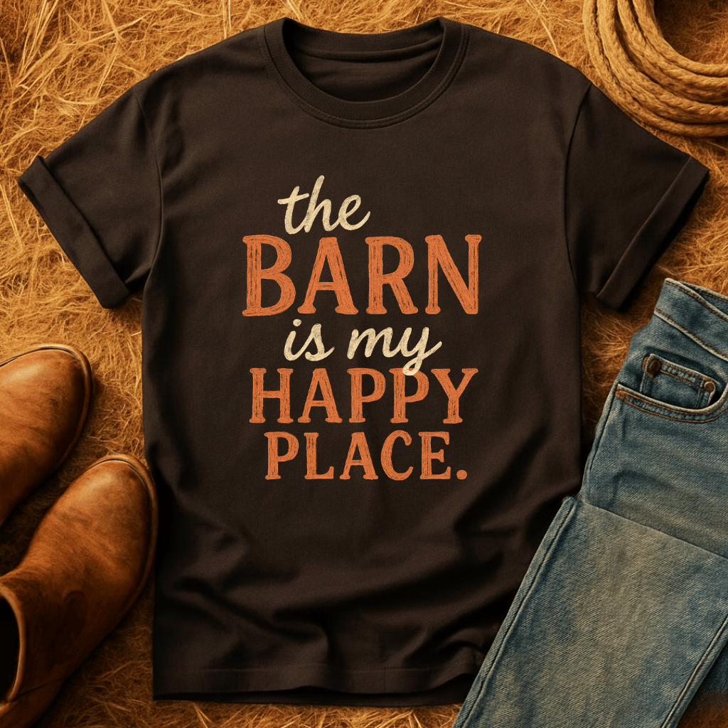 Barn Is My Happy Place T-Shirt