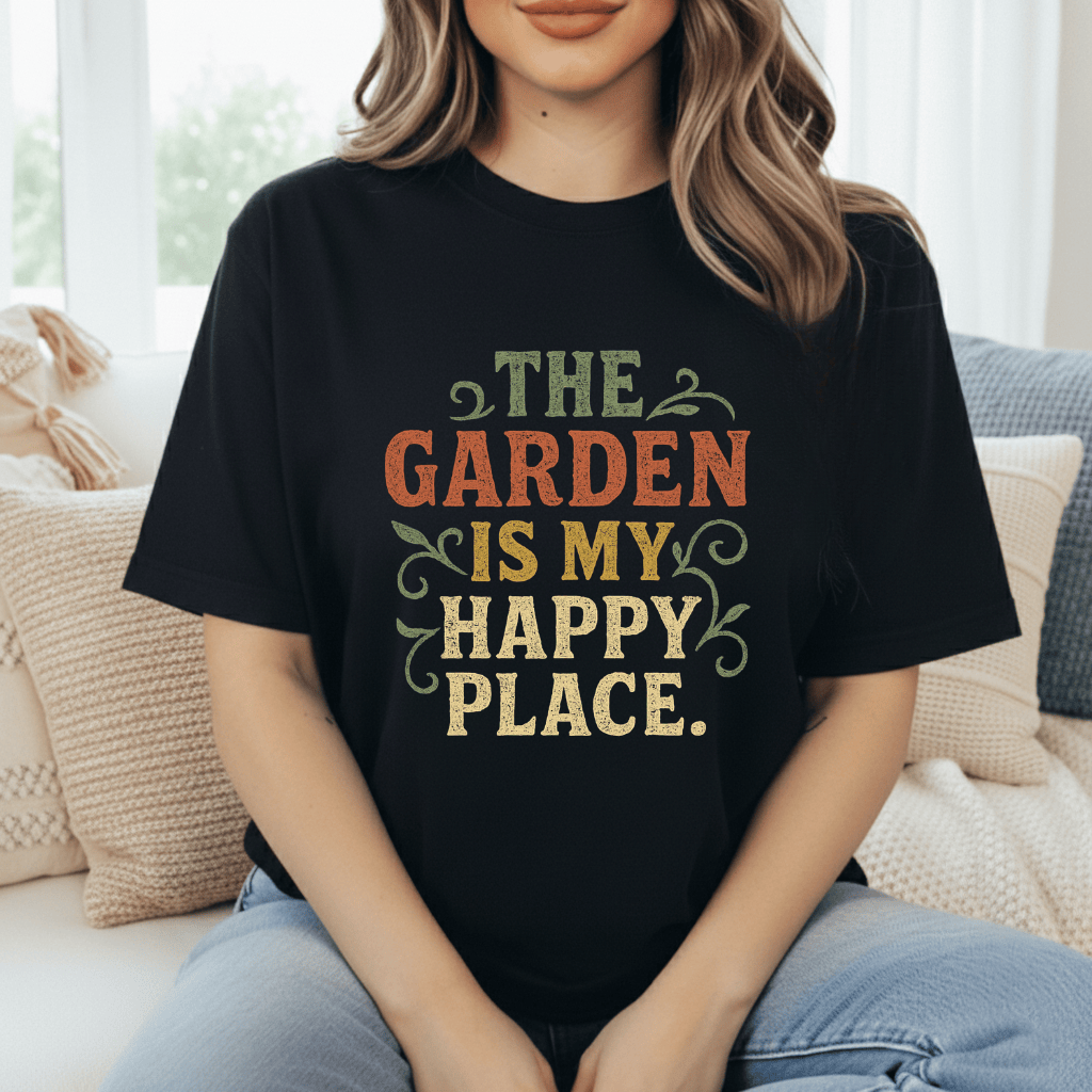 Garden Is My Happy Place T-Shirt