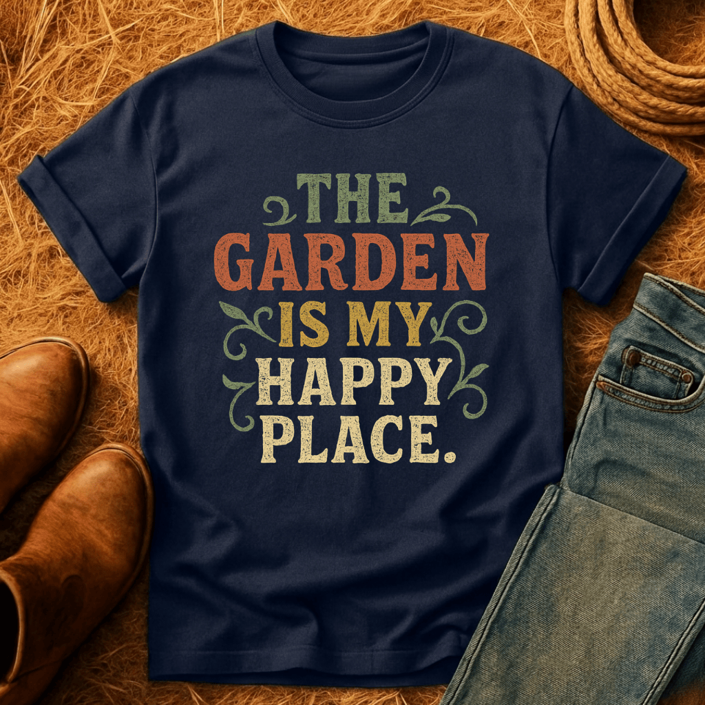 Garden Is My Happy Place T-Shirt