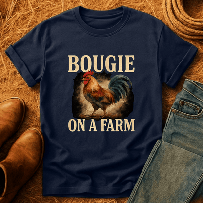 Bougie On A Farm Chickens T-Shirt
