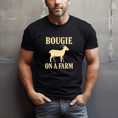 Bougie On A Farm Goats T-Shirt