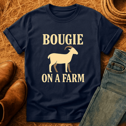 Bougie On A Farm Goats T-Shirt