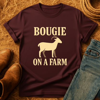 Bougie On A Farm Goats T-Shirt