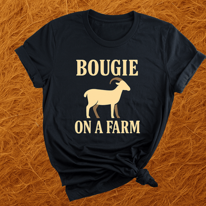 Bougie On A Farm Goats T-Shirt