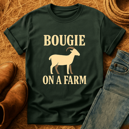 Bougie On A Farm Goats T-Shirt