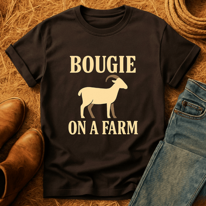 Bougie On A Farm Goats T-Shirt