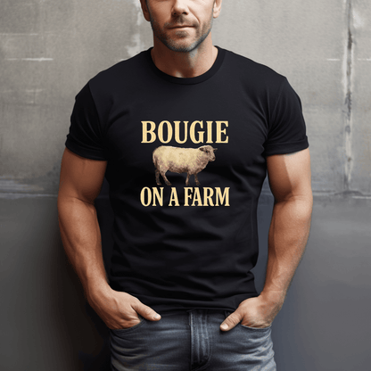 Bougie On A Farm Sheep T-Shirt