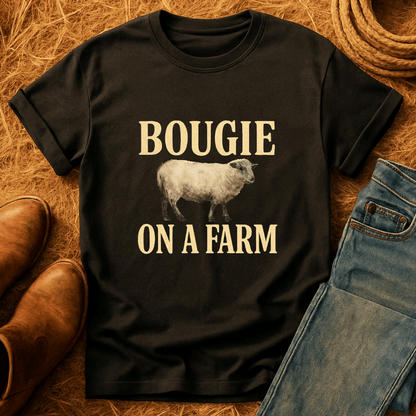 Bougie On A Farm Sheep T-Shirt