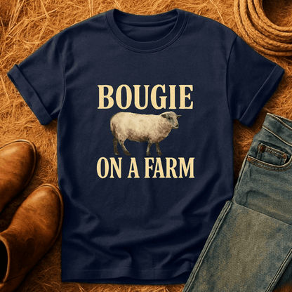 Bougie On A Farm Sheep T-Shirt