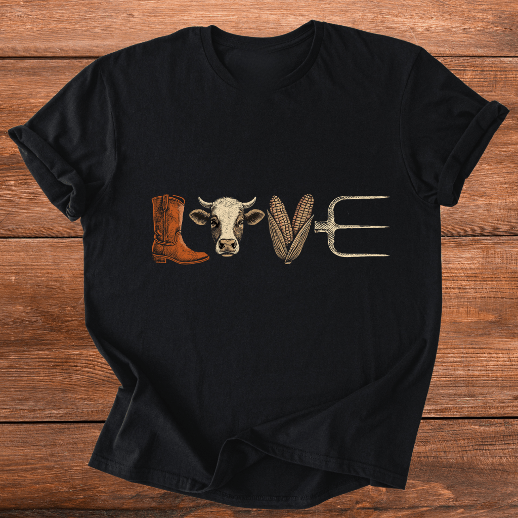 Cows & Country Love T-Shirt