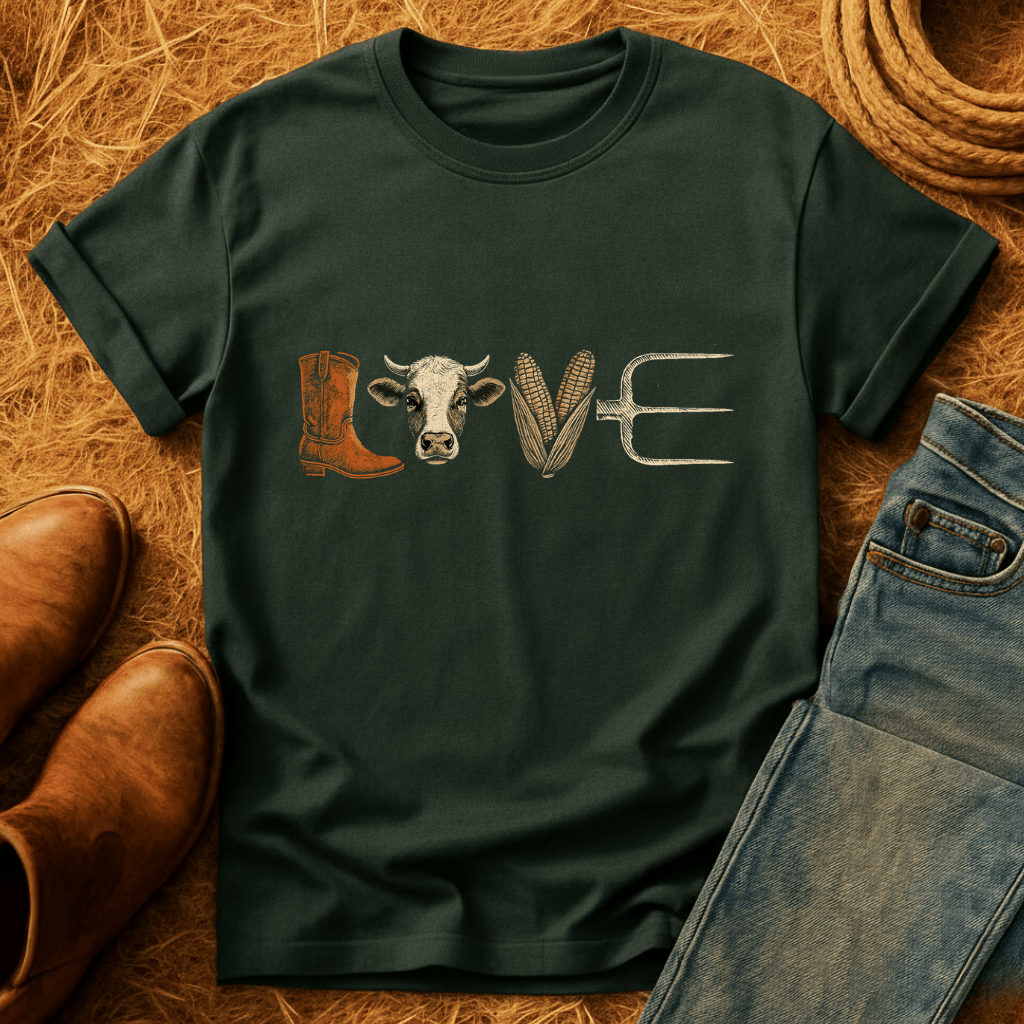 Cows & Country Love T-Shirt