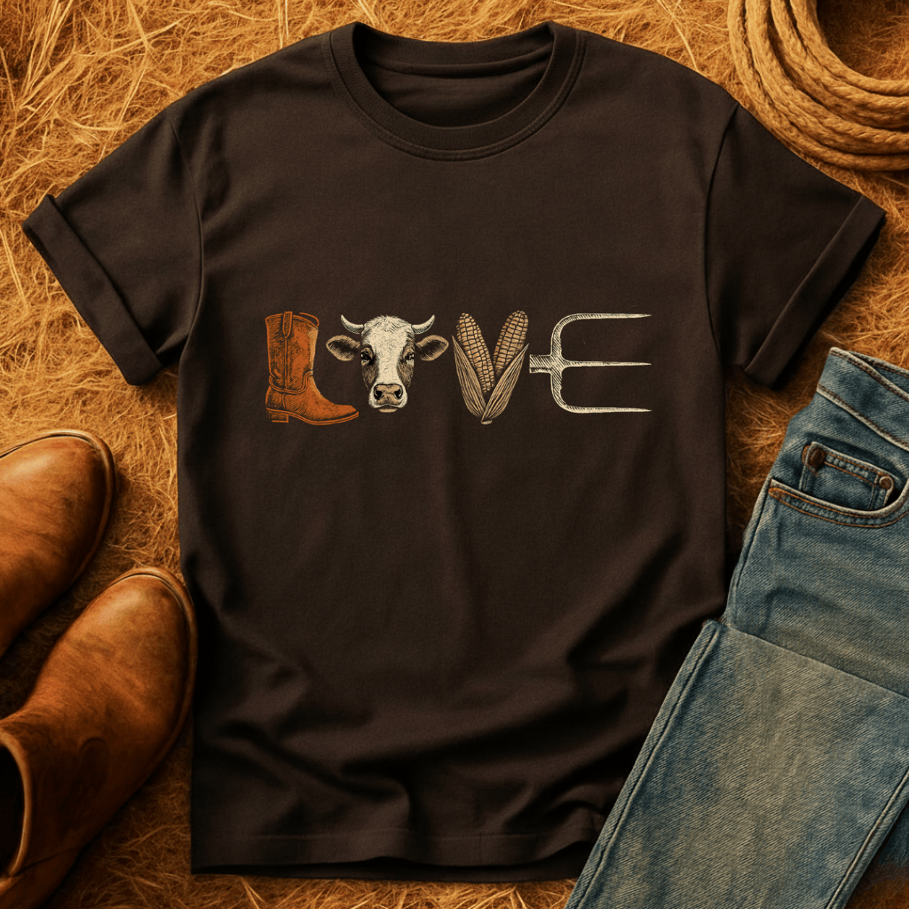 Cows & Country Love T-Shirt