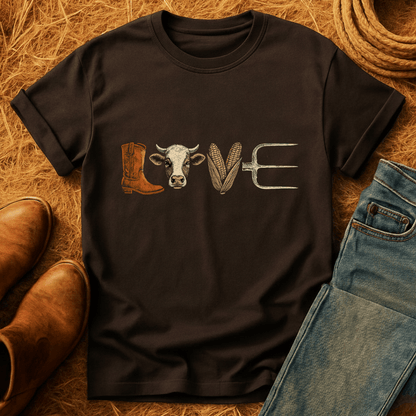 Cows & Country Love T-Shirt
