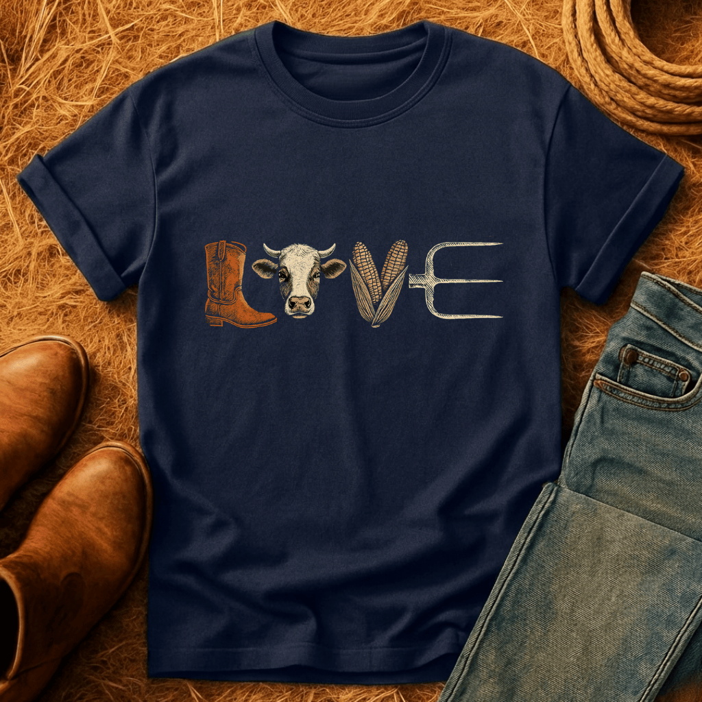 Cows & Country Love T-Shirt