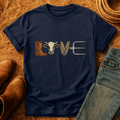 Cows & Country Love T-Shirt