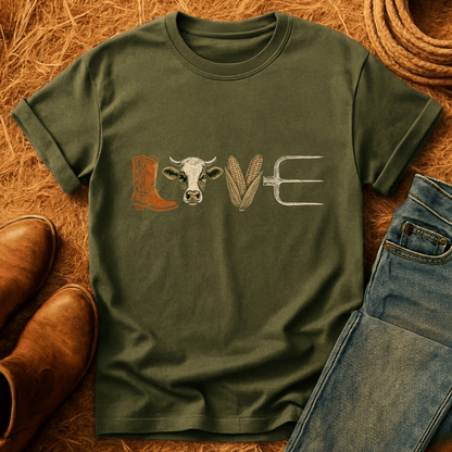 Cows & Country Love T-Shirt