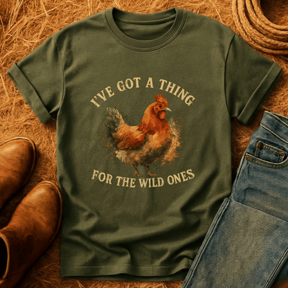 For The Wild Ones Chickens T-Shirt