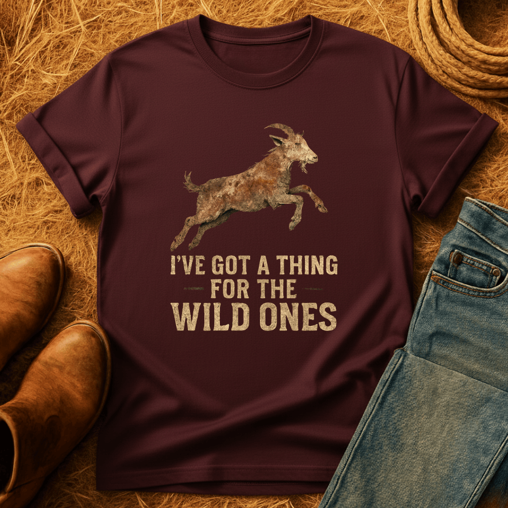 For The Wild Ones Goats T-Shirt