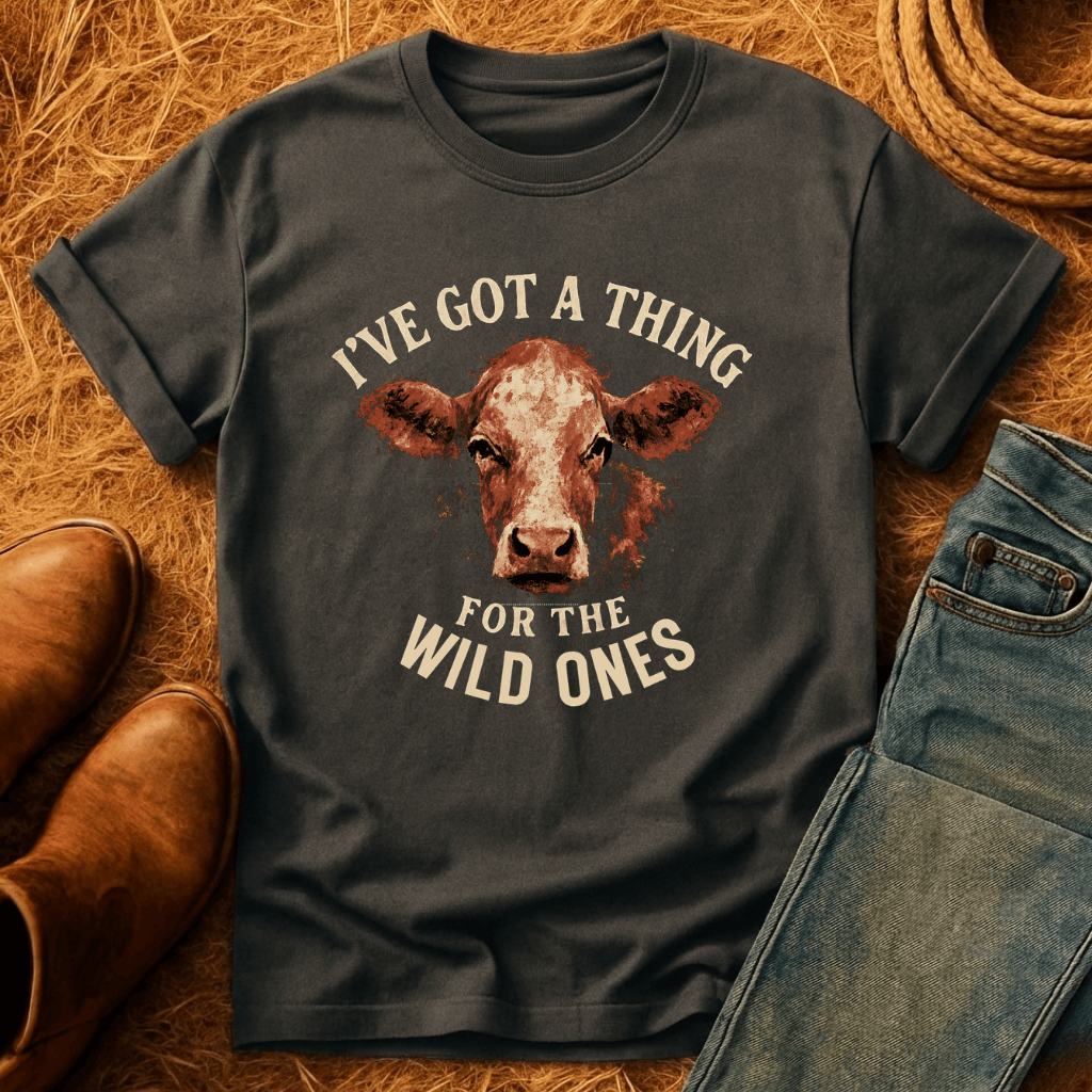 For The Wild Ones Cows T-Shirt
